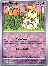 Togepi 083/197 Reverse Holo Common Obsidian Flames