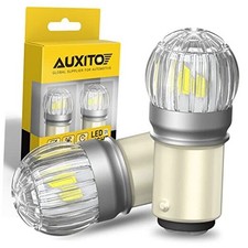 1157 LED Bulb 400 Brighter 1:1 Size, 7528 2057 2357 BAY15D 1157/2357 White