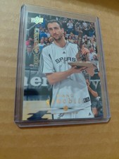 2008-09 Upper Deck Manu Ginobili #169 Electric Court Gold San Antonio Spurs 