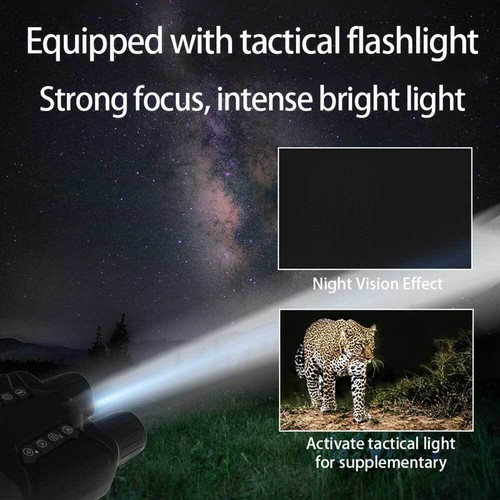 CZ080 600m 4K HD 8X Digital Zoom Night Vision Binoculars Video Recorder Hunting - Picture 15 of 15