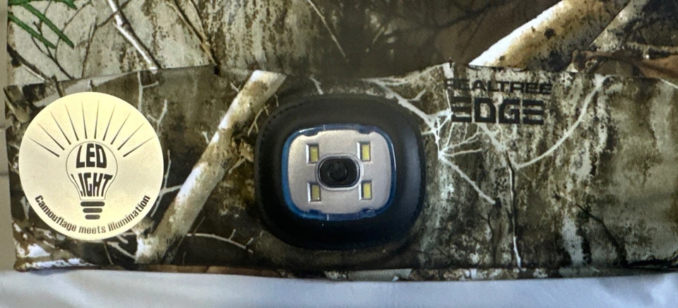 NEW RealTree Camo LED Hat Beanie – Lighted Winter Cap for Outdoor Use - Image 2 of 3