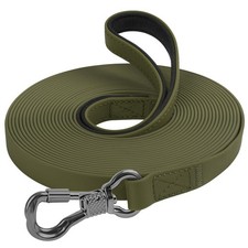 Waterproof Long Lead for Dogs Training Long Line Leash with Padded Handle for...
