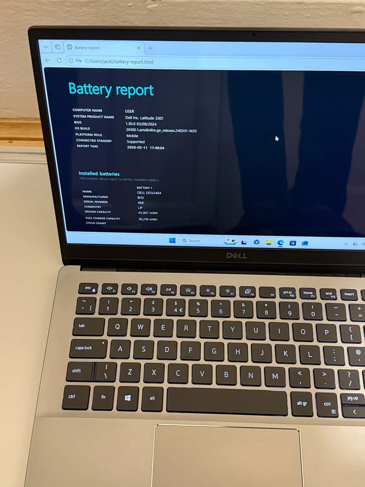 Dell Latitude 3301 · i5-8265U · 8GB · 128GB, photo 4 of 5