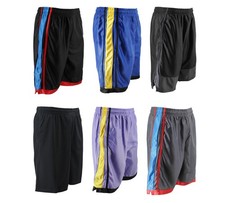 Men's Lightweight Mesh Drawstring Gym Fitness Athletic Sports Basketball Shorts