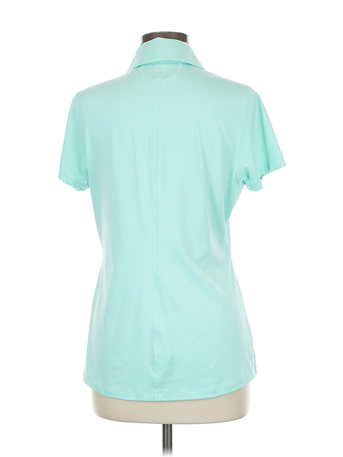 Under Armour Women Green Short Sleeve Blouse M thumbnail 2