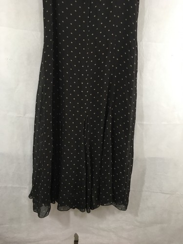 Abito donna CHICO’S floreale 100% seta senza maniche midi leggero taglia 2 - Foto 7 di 10