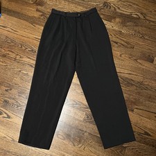 Giorgio Armani Vintage 80s 90s Black Balloon High Waisted Women  s Trousers Pants