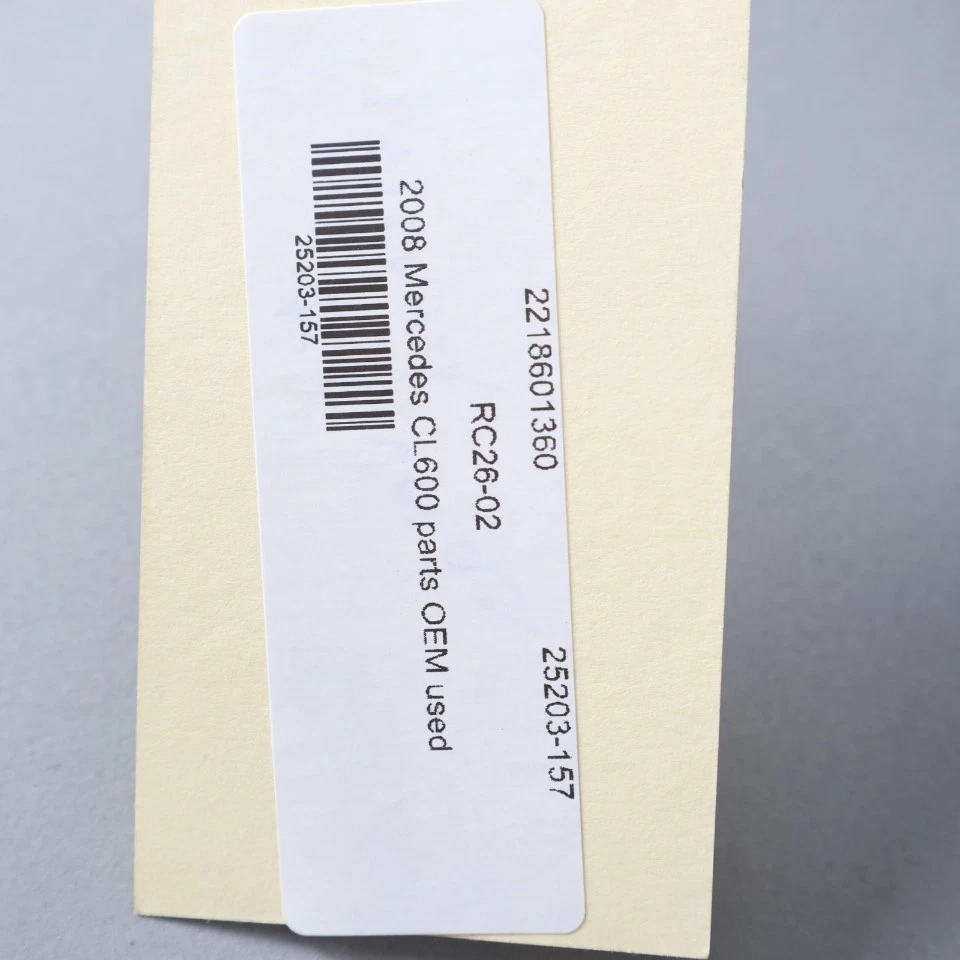 2007-2010 Mercedes CL550 CL600 Windshield Washer Reservoir 2218601360 OEM Used - Image 2 of 4