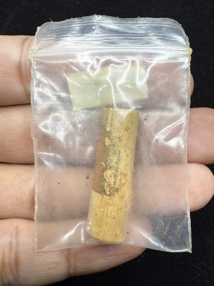 Talismán tailandés auspicioso Nimit bola ratán suerte proteger contra la magia negra Foto 2 de 4