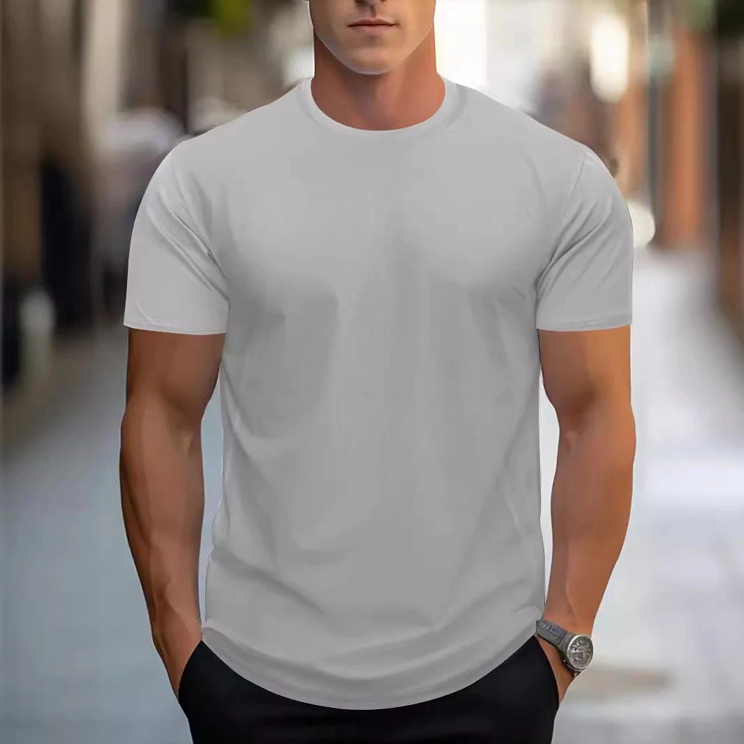 Quick-drying Breathable Sports Round Neck Short Sleeve Breathable