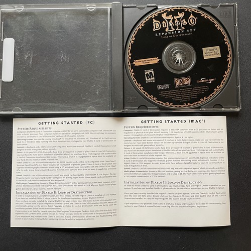 Diablo 2 II Expansion Set Lord of Destruction (PC) w/Key - Picture 6 of 7