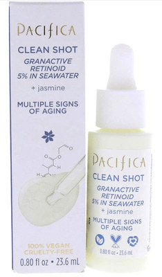 PACIFICA Clean Shot Granactive Retinoid 5% in Seawater Jasmine 0.8oz Anti-Aging