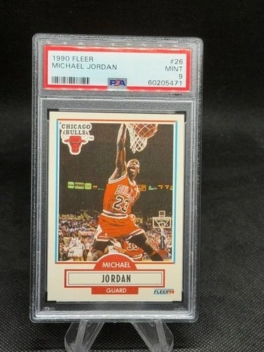 1990 FLEER MICHAEL JORDAN #26 PSA 9 - Chicago Bulls HOF