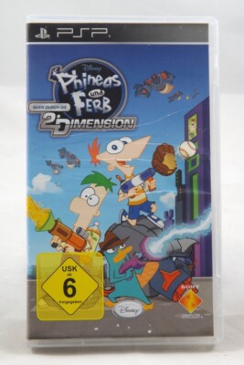 Phineas und Ferb: Quer durch die 2. Dimension (Sony PSP) Spiel in OVP