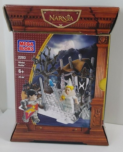 Mega Bloks 2005 Narnia 2203 Winter Battle. Complete New Sealed.