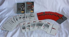 Harley Davidson Historical Playing Cards 1903-1950 Red(Open) Blue(Sealed) 1997