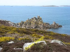 Photo 6x4 Kittern Rock, Gugh Hugh Town Gugh is a tidal island on the east c2013