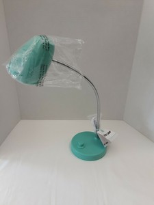 Vivitar Turquoise Gooseneck Adjustable & Flexible Desk Lamp USB Powered