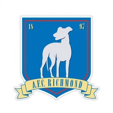 Ted Lasso A.F.C Richmond Sticker Blue