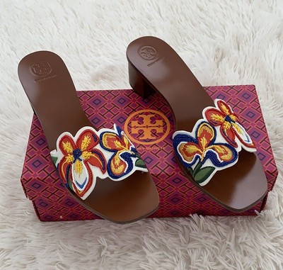 tory burch beaded sandals
