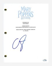 Emily Blunt Signed Autographed MARY POPPINS RETURNS Movie Script ACOA COA