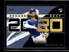 2020 Topps Decades Next Bo Bichette Blue SP Rookie Blue Jays