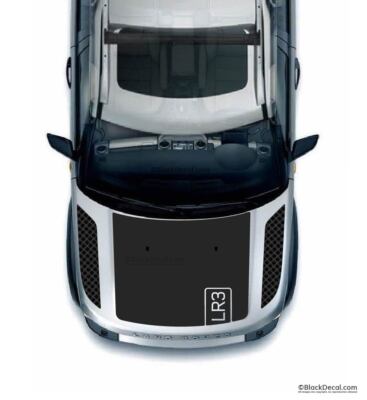 LONG Bonet Decal & Side Effect Panel for Land Rover Discovery 3 4 LR3 LR4 *L319