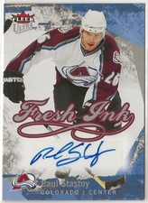2007 2007-08 Fleer Ultra Fresh Ink #FIPS Paul Stastny Colorado Avalanche