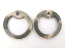 4 ACU Camo Silicone Military Army Dog Tag Silencers Rubber Silencer