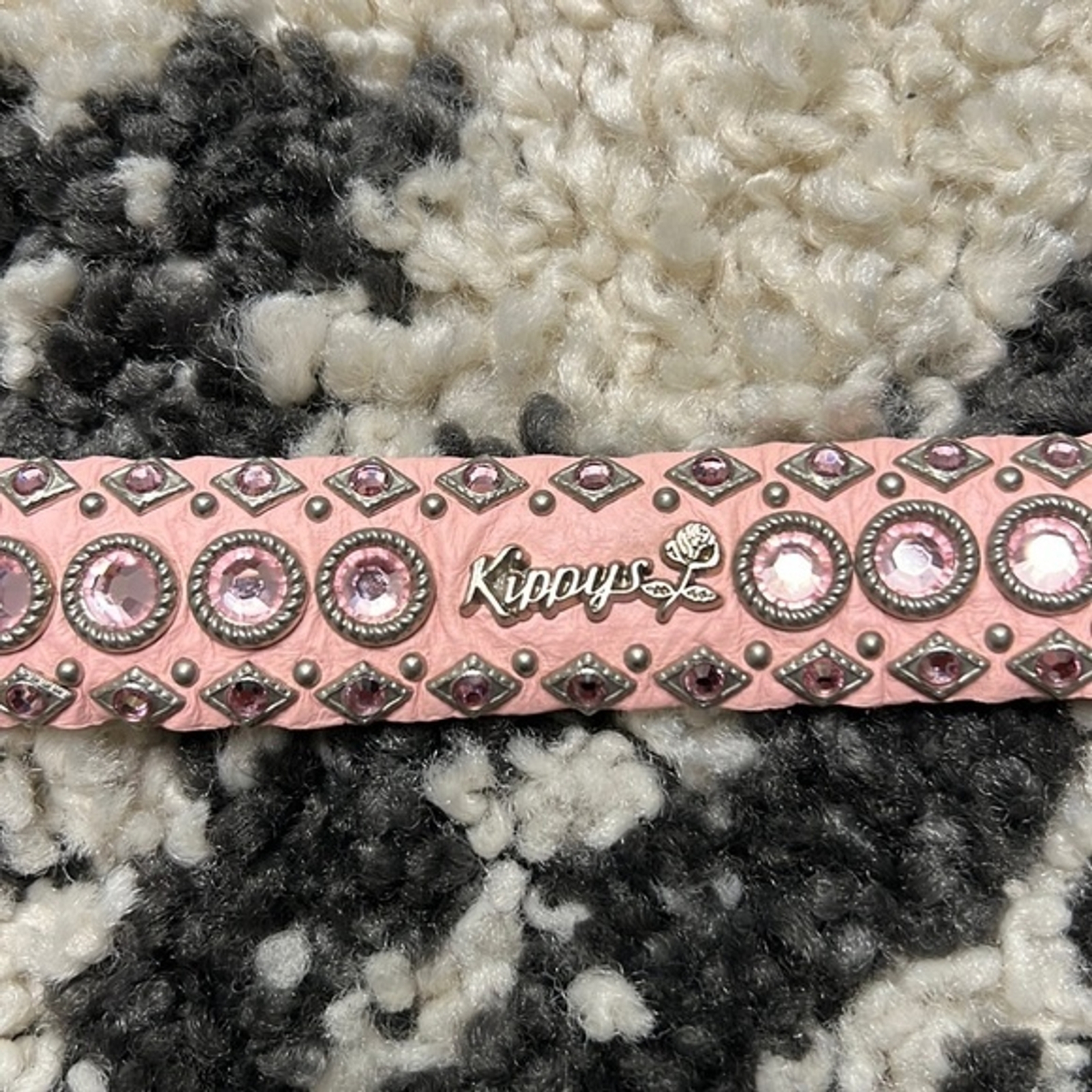 Women’s Kippy’s Swarovski Crystal Silver Buckle Leather Cowgirl Belt eBay