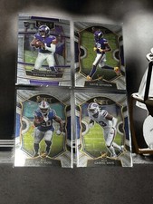 4 Card NFL Select Rookie Lot (Justin Jefferson, Gabe Davis, Etc)