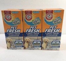 ARM  HAMMER PET FRESH  OXI CLEAN CARPET ODOR ELIMINATOR Of 3 16.3 OZ. Each..1l