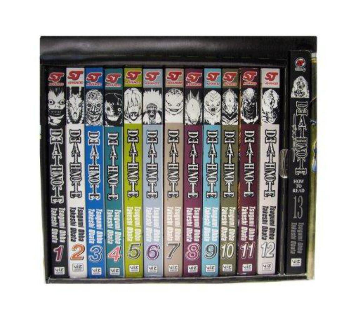 Death Note Complete Box Set: Volumes 1-13 with Premium: Volumes 1 - 13  (Original