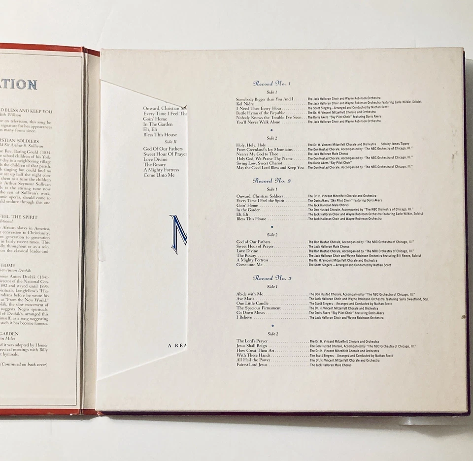 Music Of Faith And Inspiration 3 x Vinyl LP box set Reader's Digest RD41 -M 1962 - Image 4 of 4