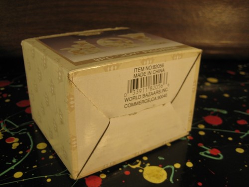 "JOY" 3 Piece Christmas Decor Figurine by Crown Ceramic - World Bazaars - Picture 5 of 5