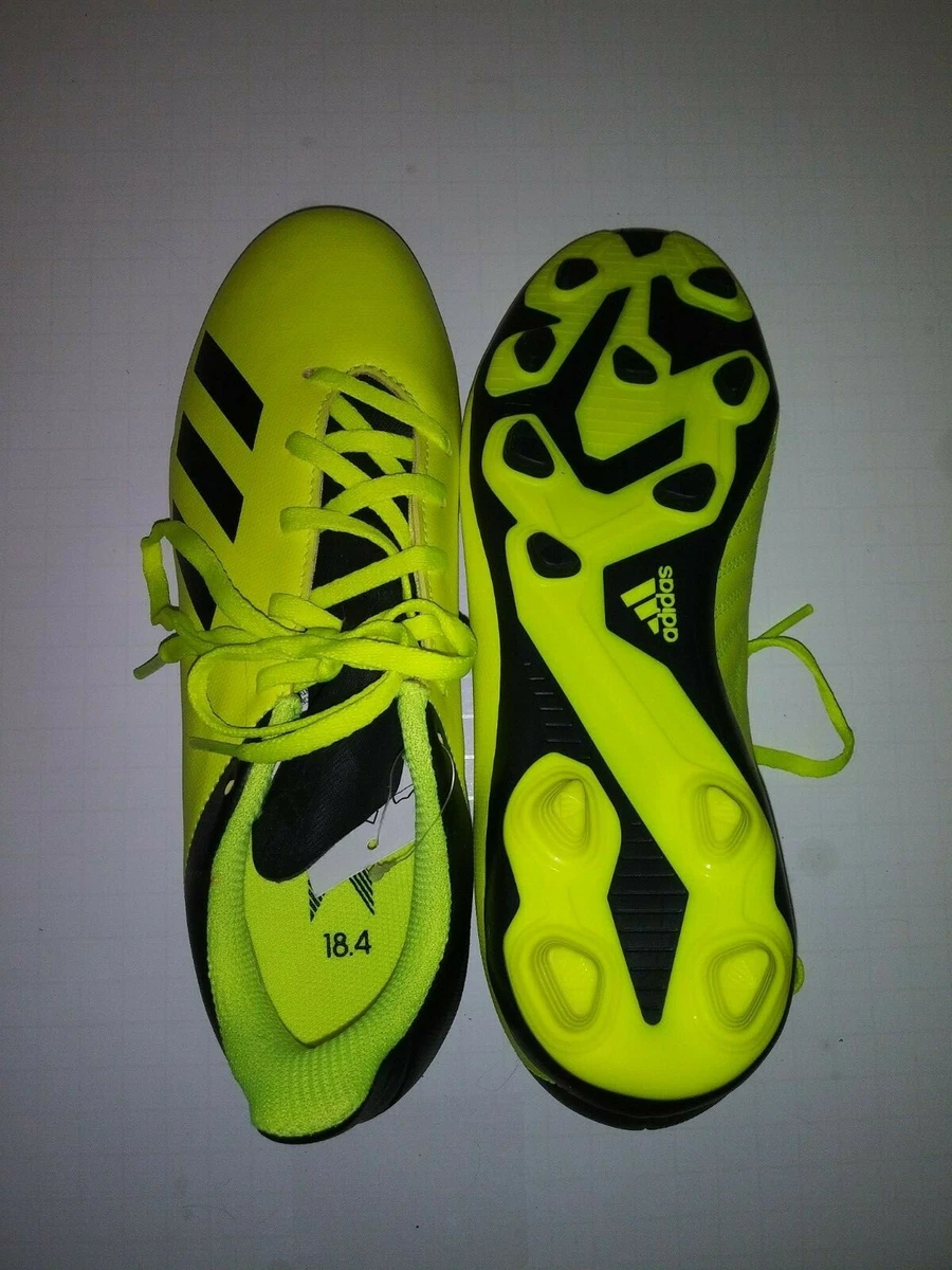 casado ácido Incontable Adidas X 18.4 FXG J Soccer Cleats - Size 5.5 - Yellow and Black - DB2420 |  eBay