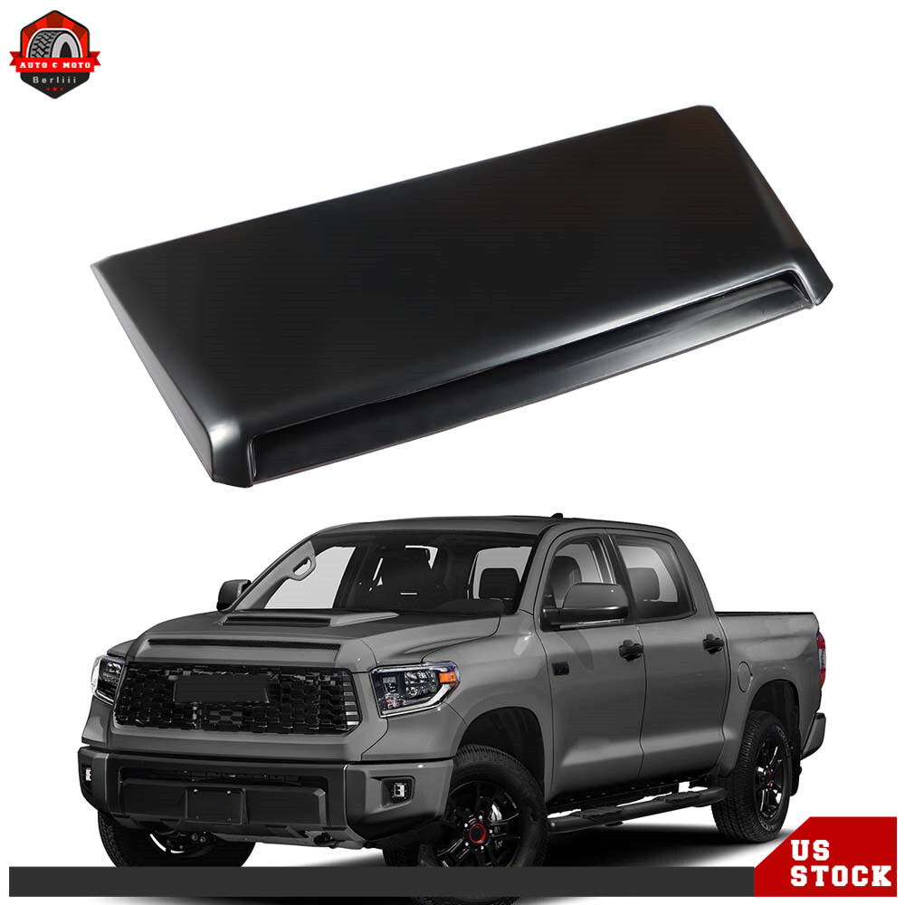 Fit For Toyota Tundra 2014-2019 2020 2021 Black Hood Scoop Bulge