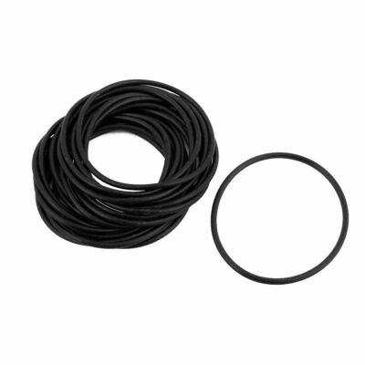 20Pcs 47mm x 1.9mm Rubber O-rings NBR Heat Resistant Sealing Ring Grommets