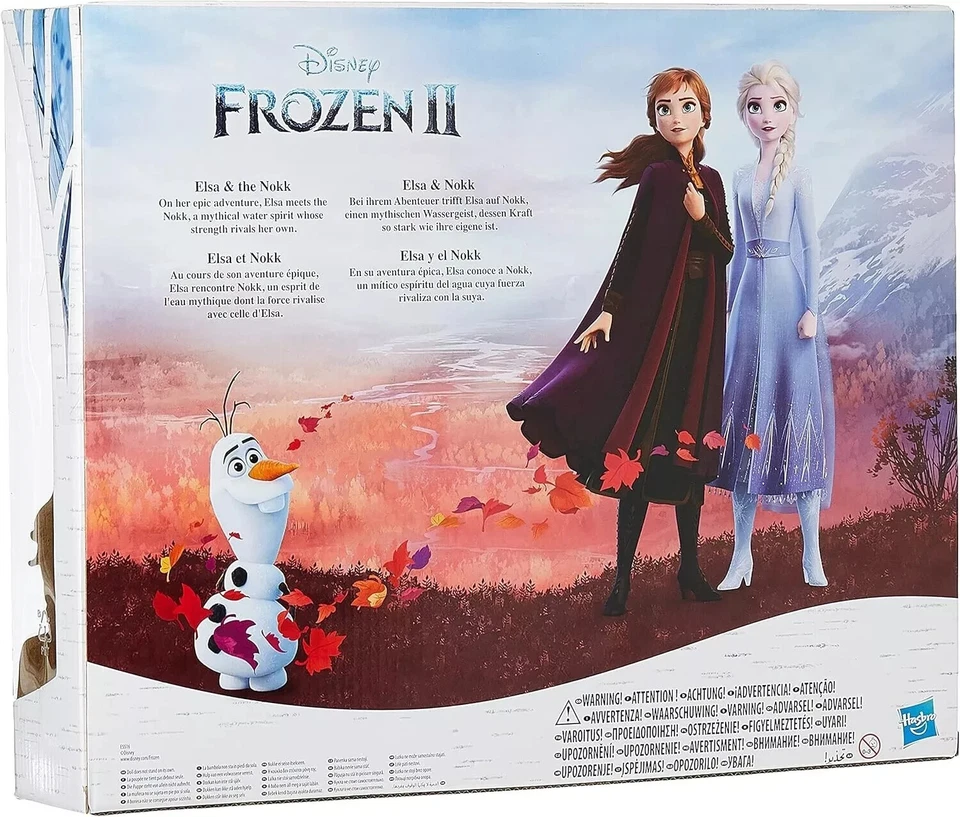 Disney La Reine des neiges 2, poupée Elsa et figurine Nokk - Photo 3/3