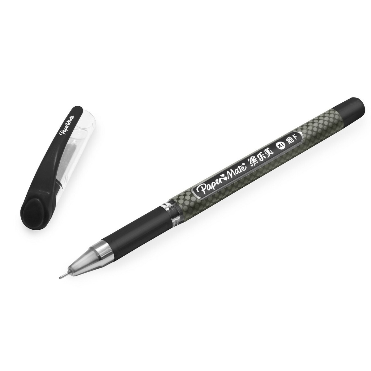 Paper Mate Inkjoy Gel Ink Rollerball Pen Needle Point Black -10  Pack