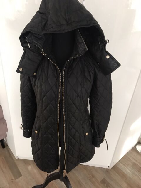 Burberry Trenchcoat Aus Kaschmir Fur Damen Schwarz Grosse 42 Gunstig Kaufen Ebay