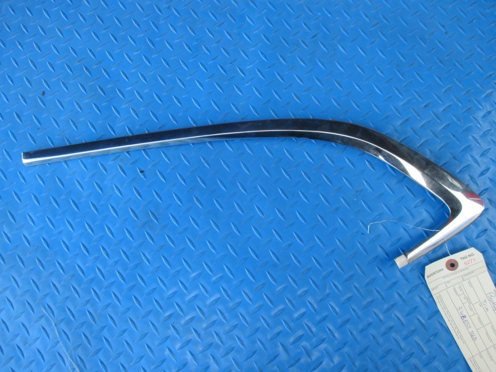 Bentley GT rear right quarter glass chrome trim moulding #5271