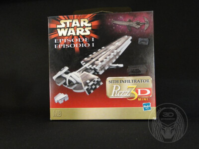 PUZZ 3D MINI STAR WARS EPISODE 1 SITH INFILTRATOR Neu New !!!