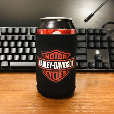 HARLEY DAVIDSON Stubby Holder Drink Cooler Can Holder