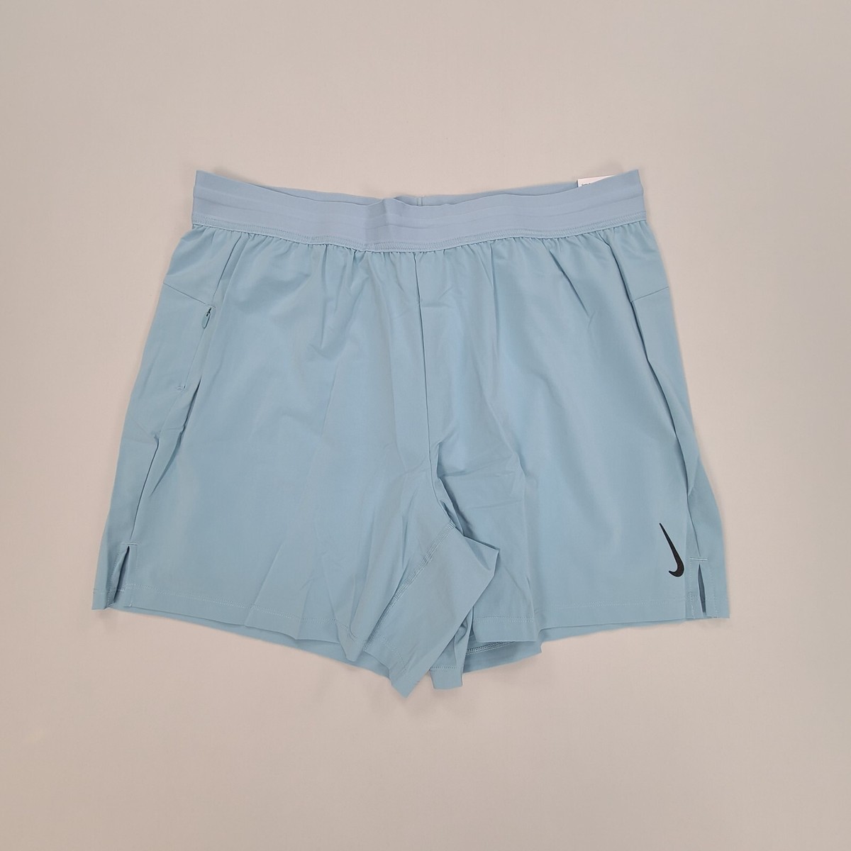 Nike Shorts Mens 2XL XXL Blue 2-in-1 Yoga Comfort Dri-Fit