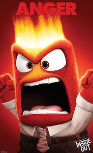 Details About Inside Out Manifesto Walt Disney Pixar Animazione Cartone Animato Rabbia Anger