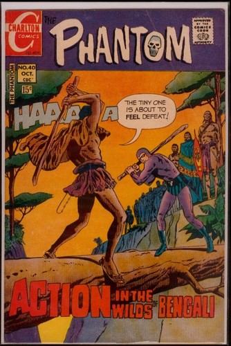 Charlton Comics The PHANTOM #40 VG/FN 5.0