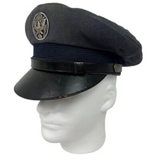 Vintage USAF Enlisted Military Service Cap Hat 60/70's