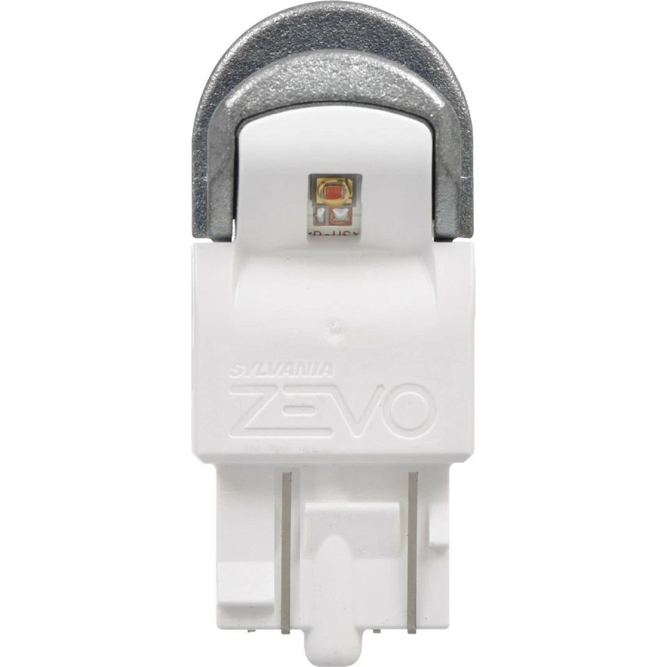 Sylvania ZEVO LED Light 7444NA Amber Orange Two Bulbs Front Turn Signal Upgrade - Image 4 of 4