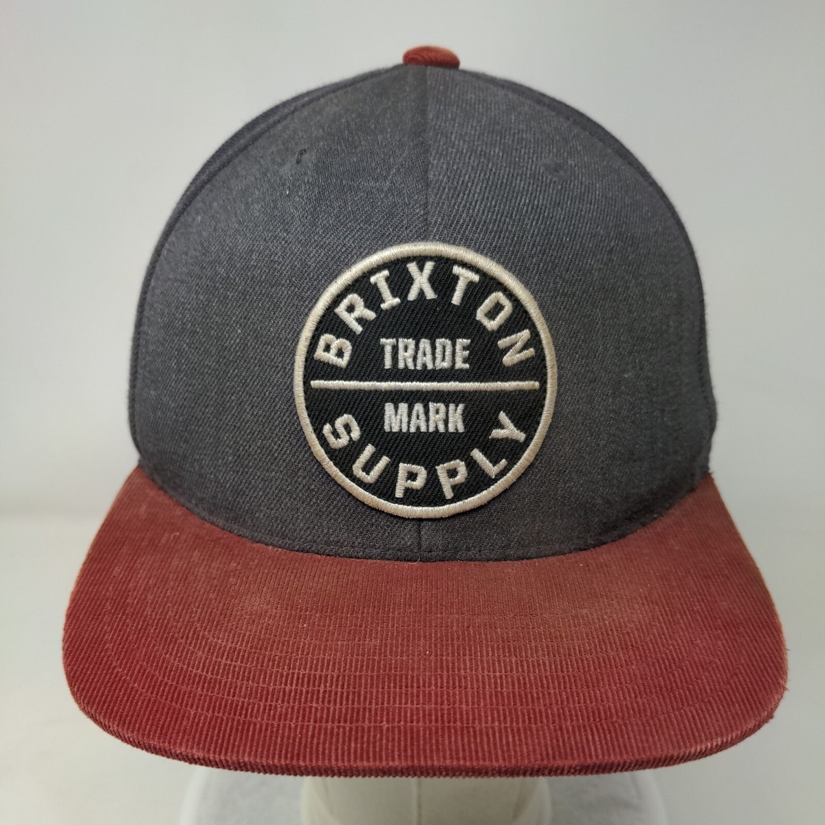Brixton Supply Patch Snapback Hat Multi One Size Colorblock 6 